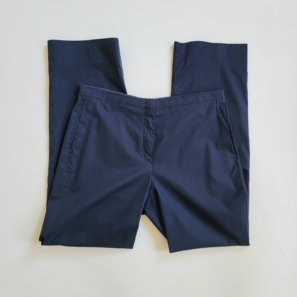 Jil Sander Navy Blue Lightweight Trousers - Picture 6 of 9